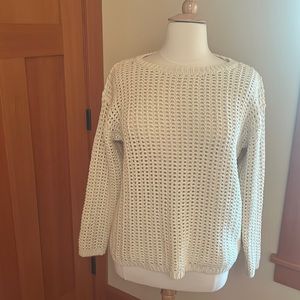 Off white chunky sweater